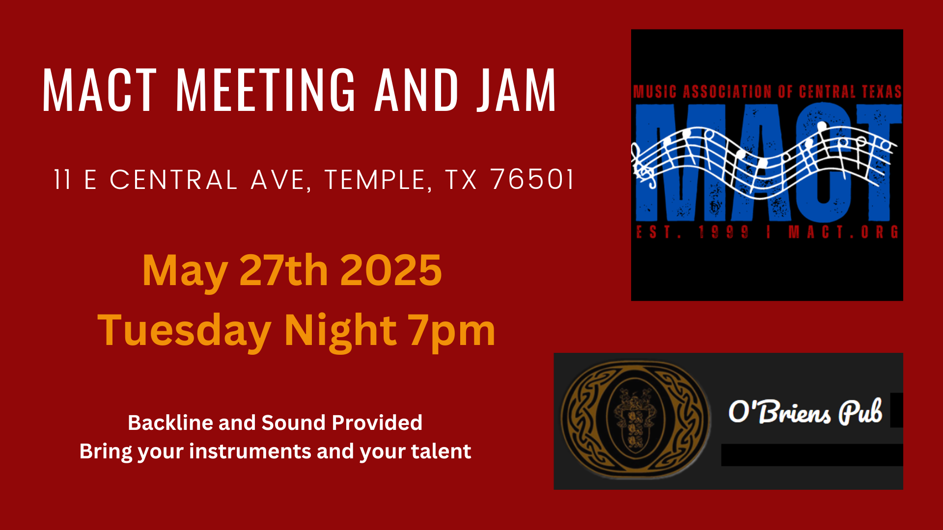 MACT Live Music Association